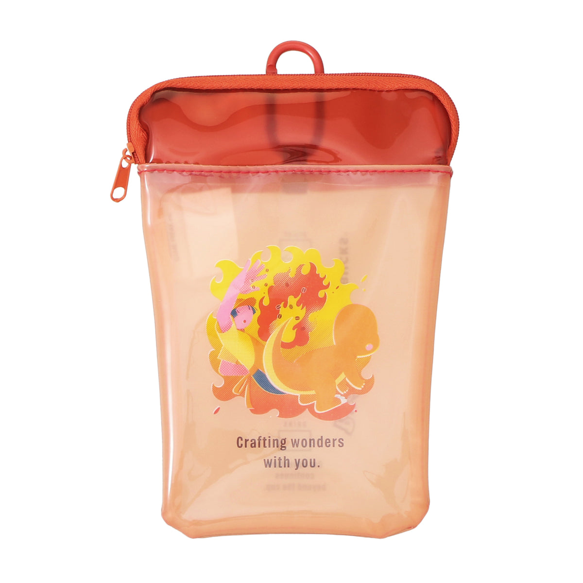 Pokémon + STARBUCKS Cup-Shaped PVC Pouch Charmander