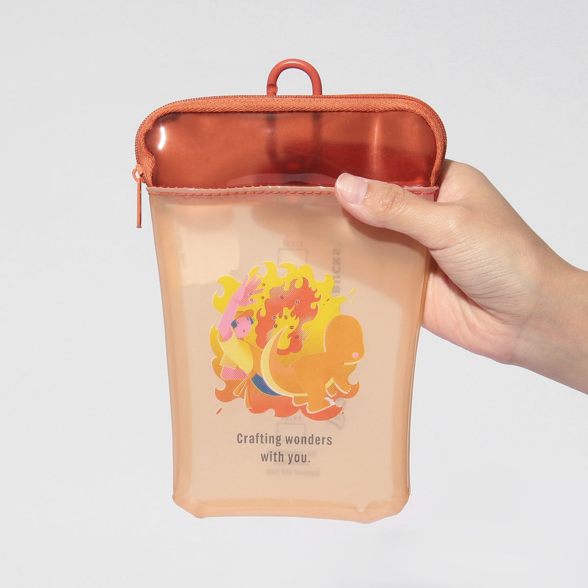 Pokémon + STARBUCKS Cup-Shaped PVC Pouch Charmander