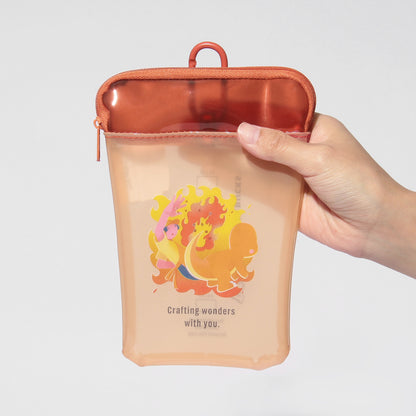 Pokémon + STARBUCKS Cup-Shaped PVC Pouch Charmander