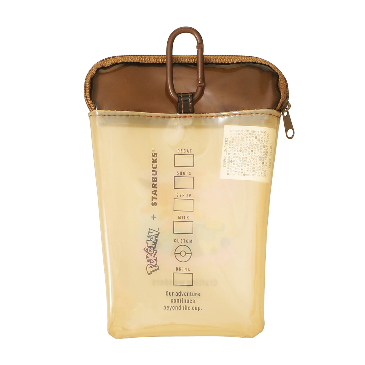 Pokémon + STARBUCKS Cup-Shaped PVC Pouch Eevee