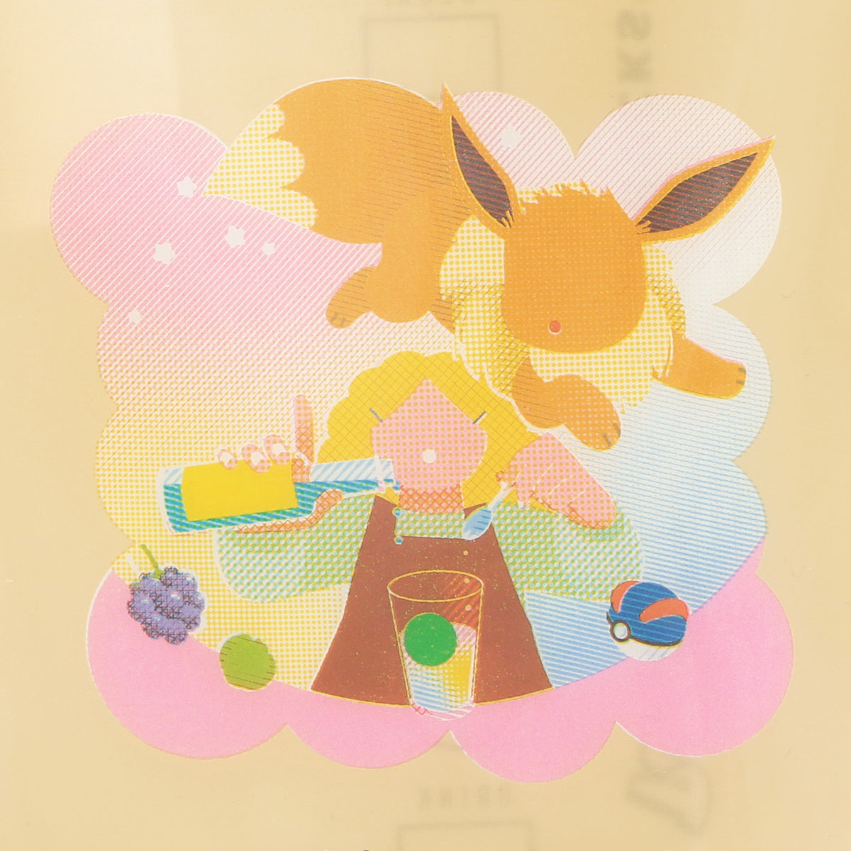 Pokémon + STARBUCKS Cup-Shaped PVC Pouch Eevee