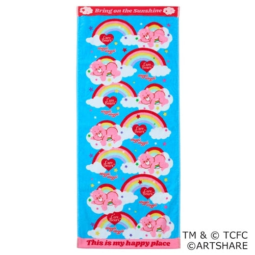日本限定｜wiggle wiggle x Care Bears Face Towel