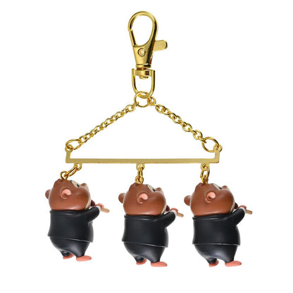 Lemming Businessmen Keychain