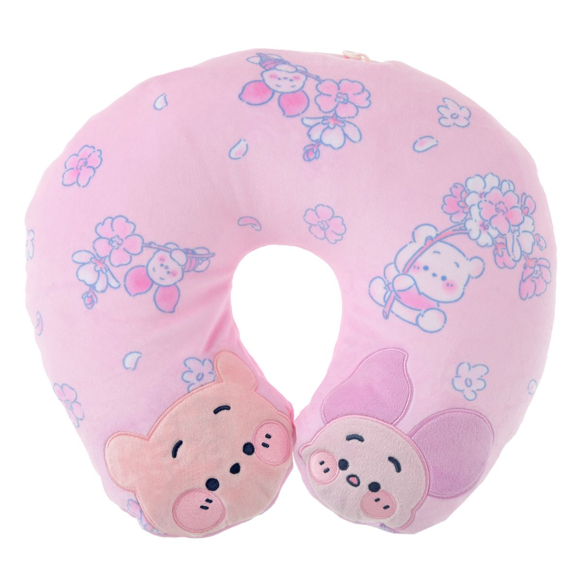[預購優惠至1/13]日本限定｜Winnie the Pooh & Piglet 2-Way Neck Pillow (DISNEY SAKURA COLLECTION 2026)