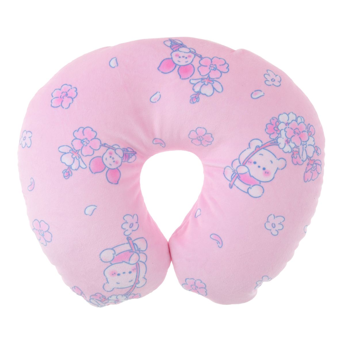 [預購優惠至1/13]日本限定｜Winnie the Pooh & Piglet 2-Way Neck Pillow (DISNEY SAKURA COLLECTION 2026)