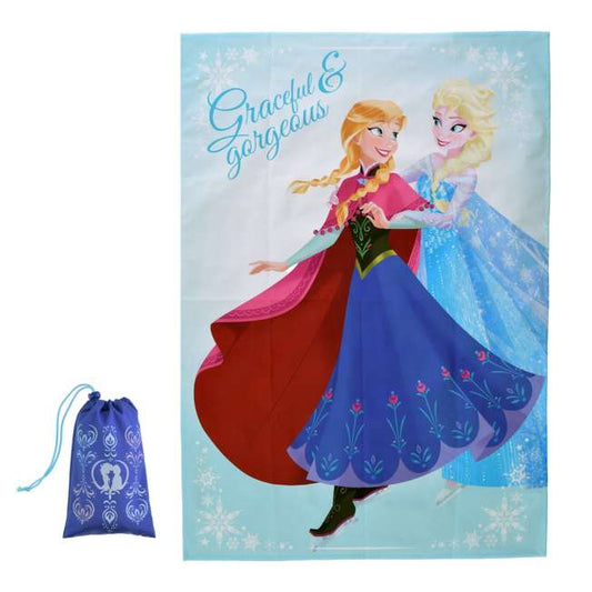 Anna & Elsa Leisure Sheet with Pouch Skate Disney Leisure Time