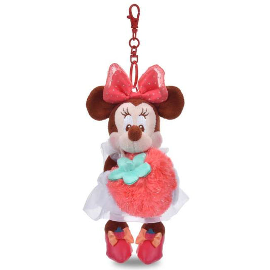 日本限定｜Minnie Mouse Plush Keychain — GLOSSY FRUITS