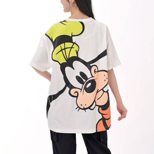 Goofy White Short Sleeve T-Shirt GOOFY FASHION 2026