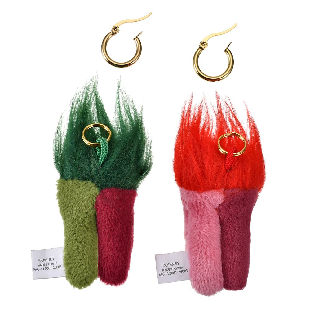 Alice in Wonderland 75th Anniversary Mome Raths Asymmetric Hoop Earrings