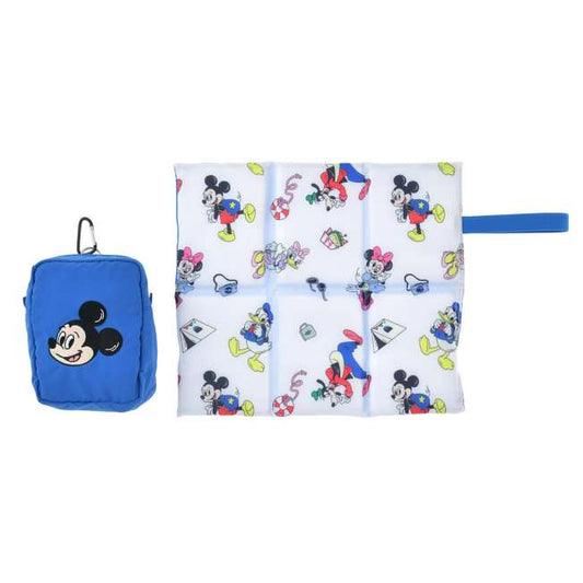 Mickey & Friends Seat Cushion with Pouch and Carabiner Disney Leisure Time