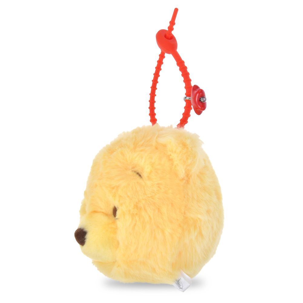 Winnie the Pooh Plush Keychain Fuwamoko Face