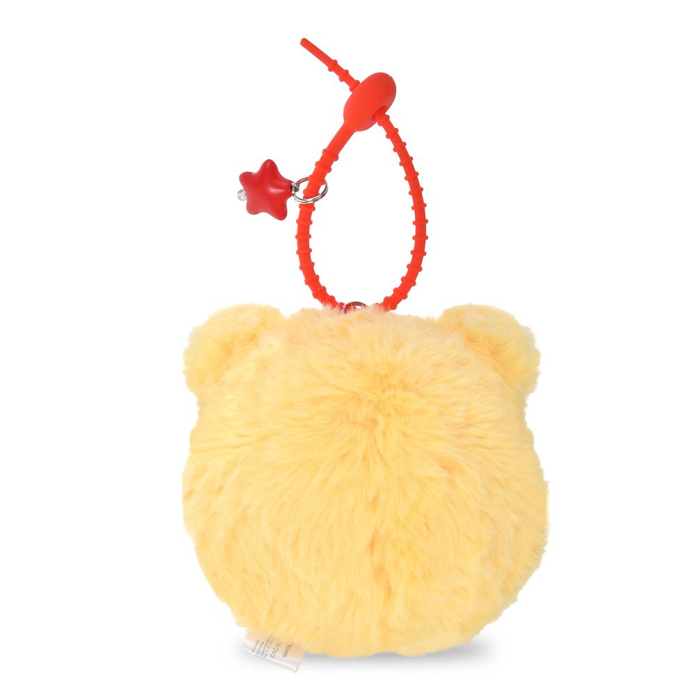 Winnie the Pooh Plush Keychain Fuwamoko Face