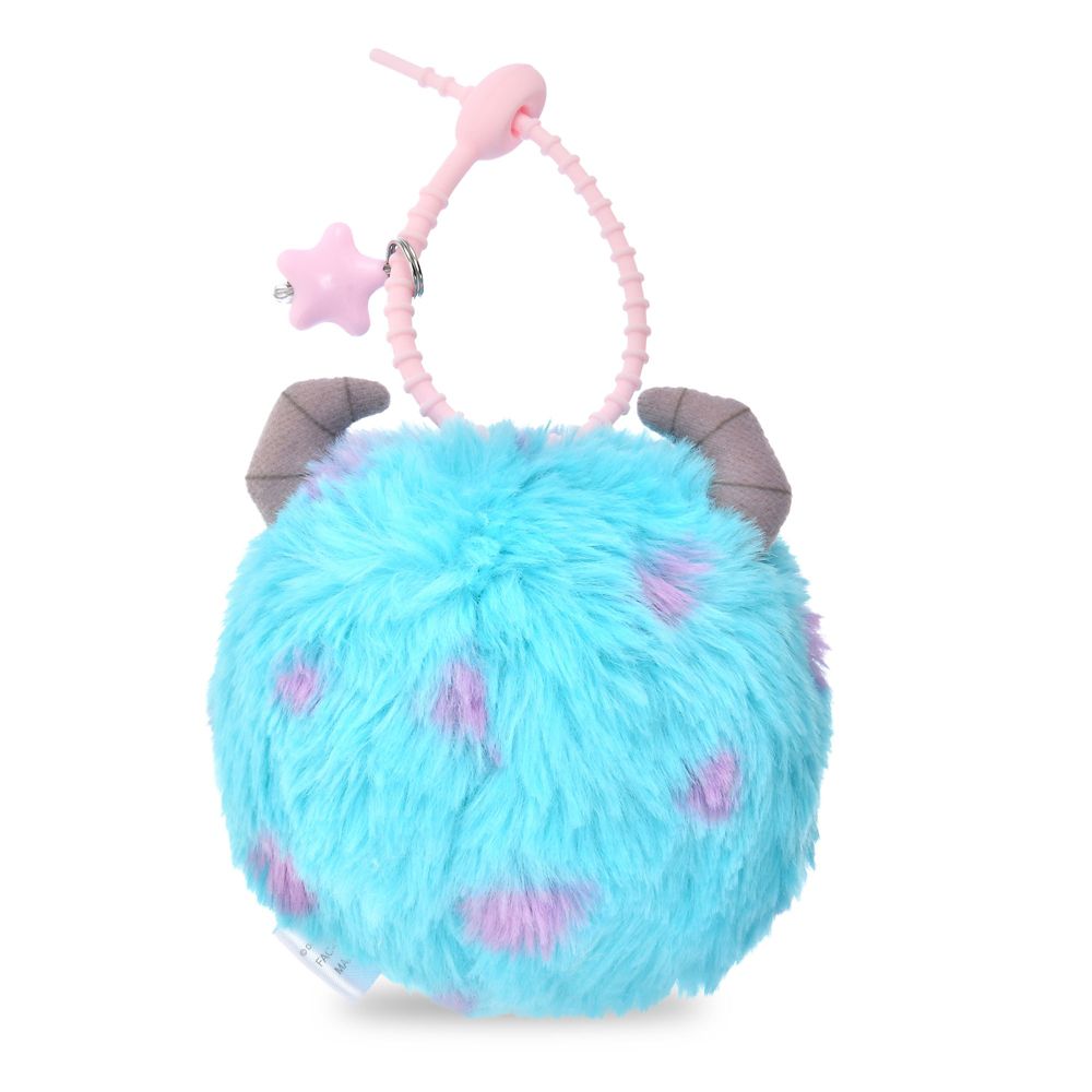 Disney Sulley Plush Keychain FUWAMOKO FACE