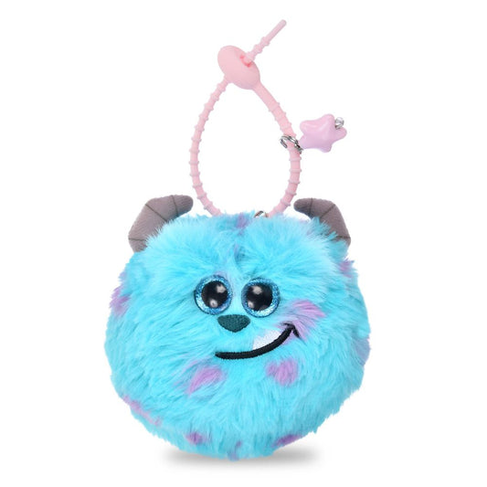 Disney Sulley Plush Keychain FUWAMOKO FACE