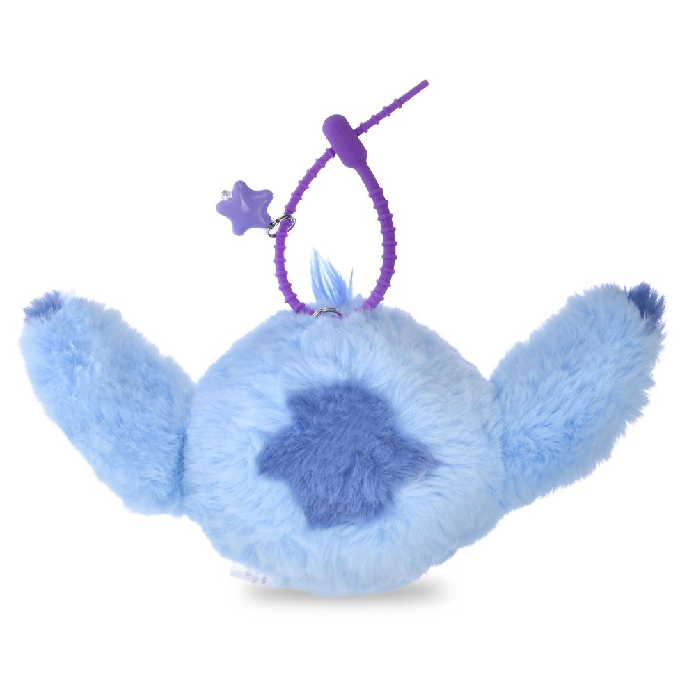 Stitch Plush Keychain Fuwamoko Face