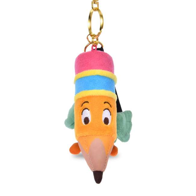 Alice in Wonderland 75th Anniversary Pencil Bird Plush Keychain
