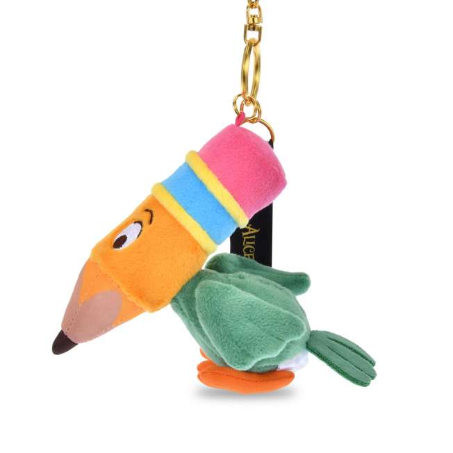 Alice in Wonderland 75th Anniversary Pencil Bird Plush Keychain