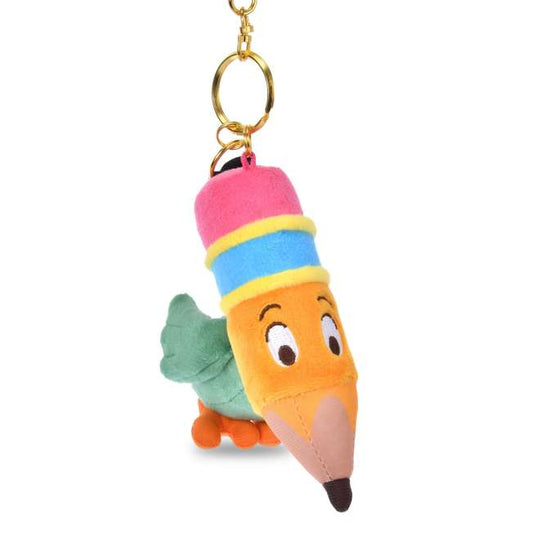 Alice in Wonderland 75th Anniversary Pencil Bird Plush Keychain