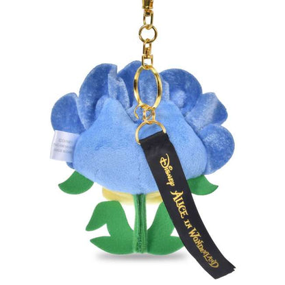 Alice in Wonderland 75th Anniversary Talking Flowers Plush Keychain