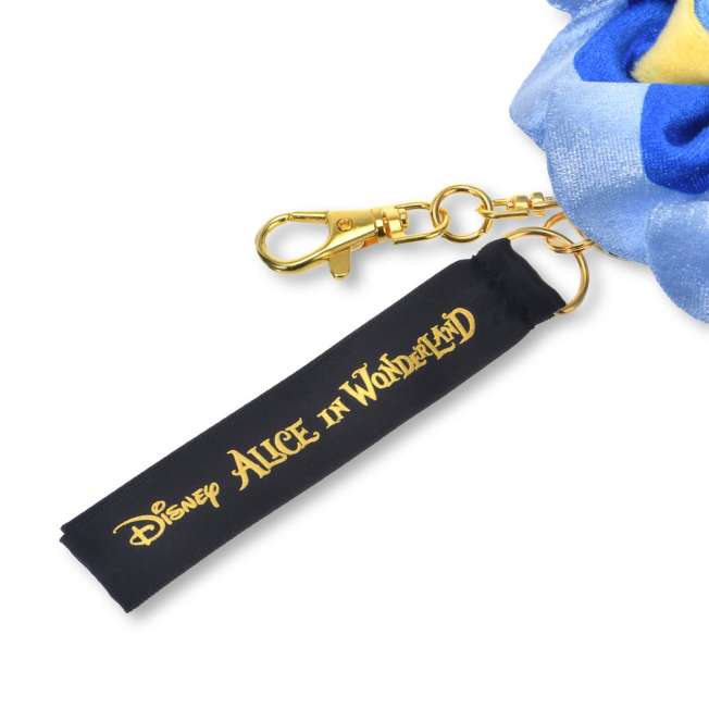Alice in Wonderland 75th Anniversary Talking Flowers Plush Keychain