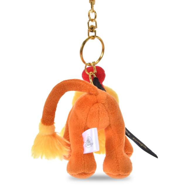 Alice in Wonderland 75th Anniversary Broom Dog Plush Keychain