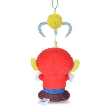Little Green Men Miguel Costume Moving Plush Keychain
