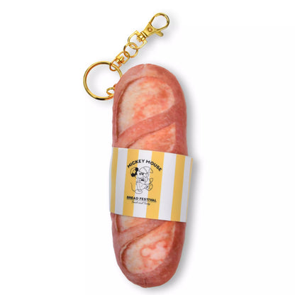 Japan｜Mickey Baguette Plush Keychain MICKEY'S BAKERY