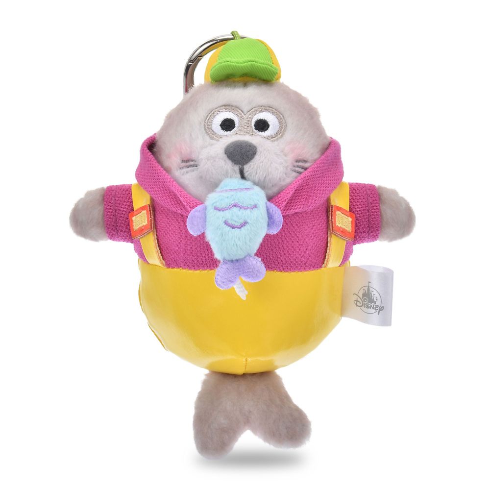 Zootopia Fish Market Seal Plush Keychain