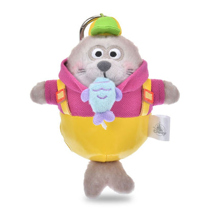 Zootopia Fish Market Seal Plush Keychain