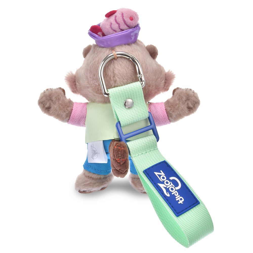 Zootopia Fish Market Nibbles Maplestick Plush Keychain