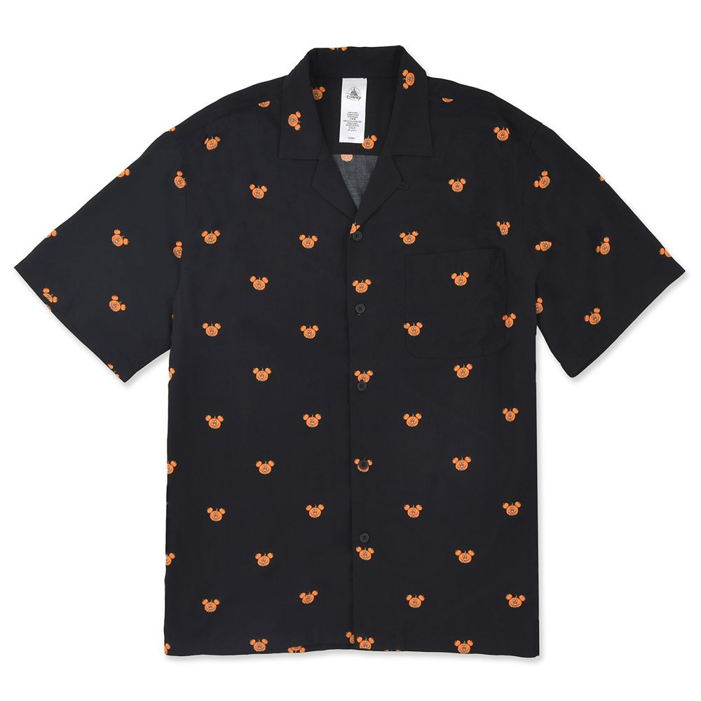 Mickey Mouse Short-Sleeve Shirt Black Disney Halloween 2026