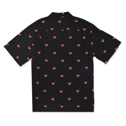 Mickey Mouse Short-Sleeve Shirt Black Disney Halloween 2026 back view