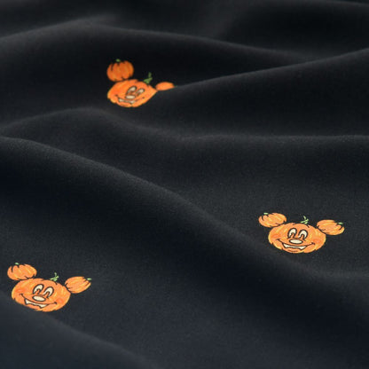 Mickey Mouse Short-Sleeve Shirt Black Disney Halloween 2026 print detail