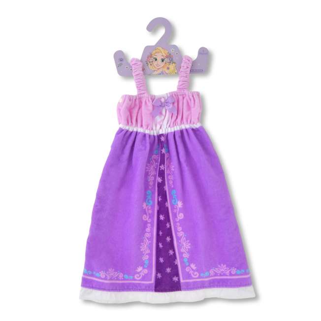 Rapunzel Kids Bath Dress Purple 110