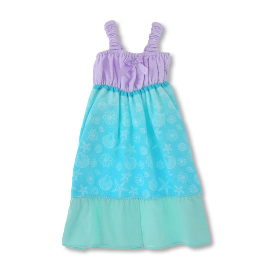 Ariel Kids Bath Dress Blue 110