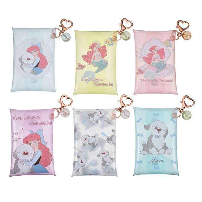 Disney Little Mermaid Secret Clear Pouch Keychain