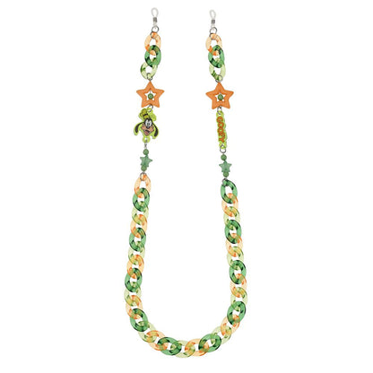 Goofy Glasses Chain Strap Sunshine Days Series