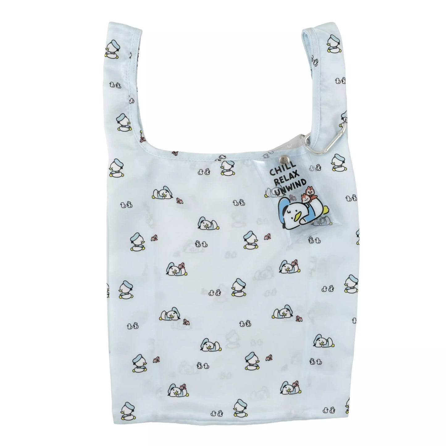Japan｜Disney Donald Duck Chip n Dale Eco Bag with Pouch