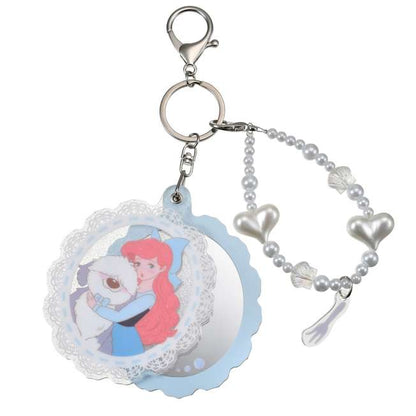Disney Ariel and Max Mirror Keychain