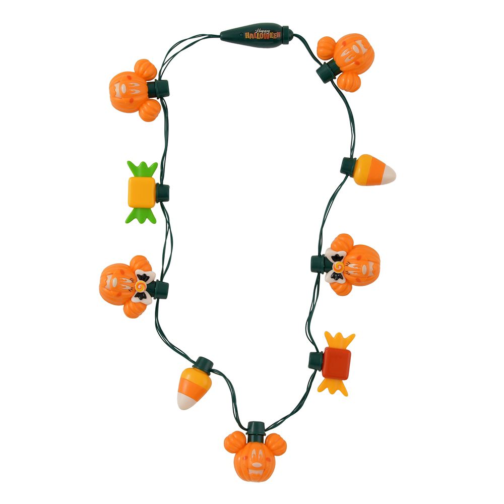 Mickey & Minnie Light-Up Necklace – Disney Halloween 2026