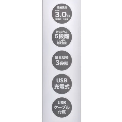 Baymax 2-Way Handy Fan Sunshine Days Series