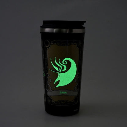 Tim Burton's The Nightmare Before Christmas Glow-in-the-Dark Stainless Steel Tumbler