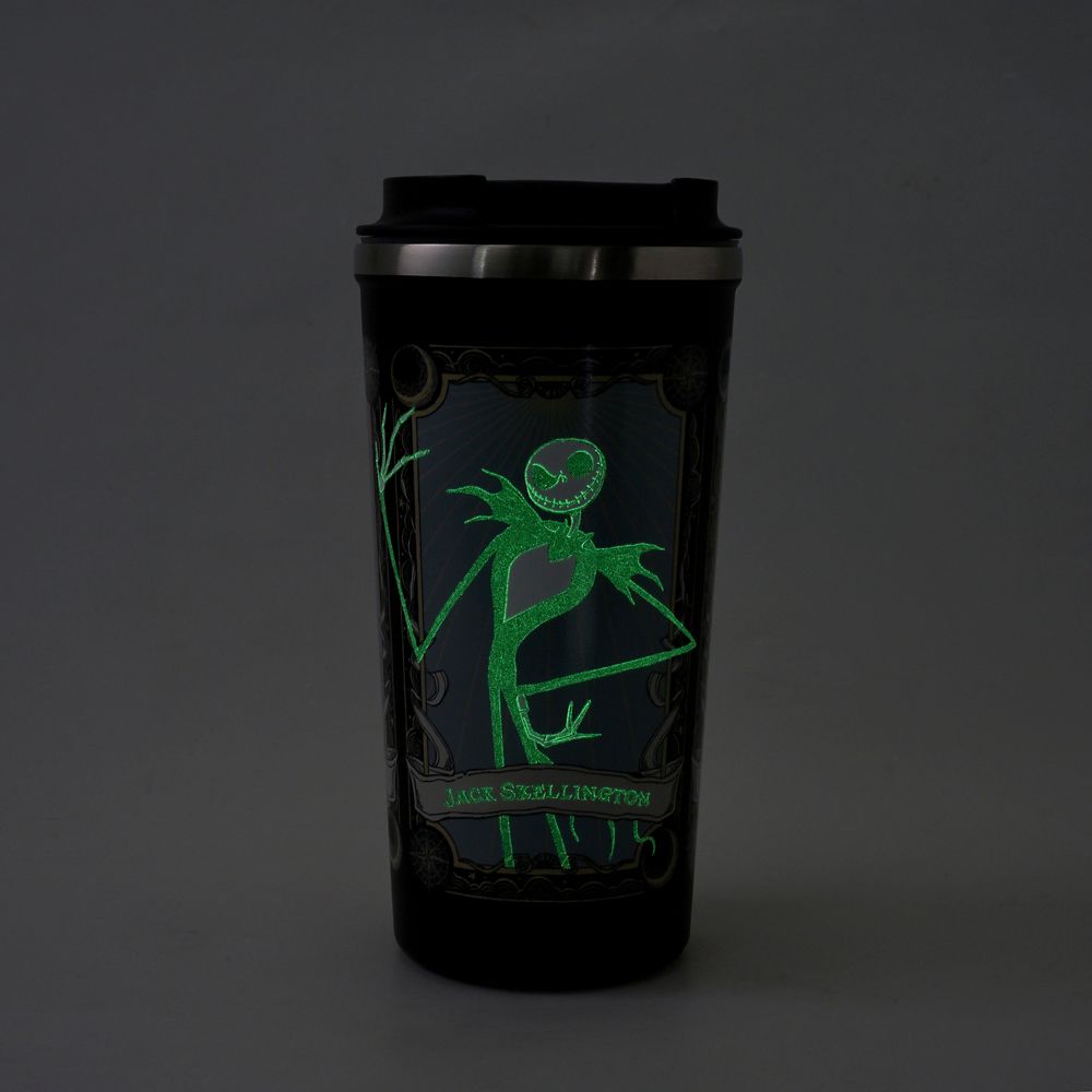 Tim Burton's The Nightmare Before Christmas Glow-in-the-Dark Stainless Steel Tumbler