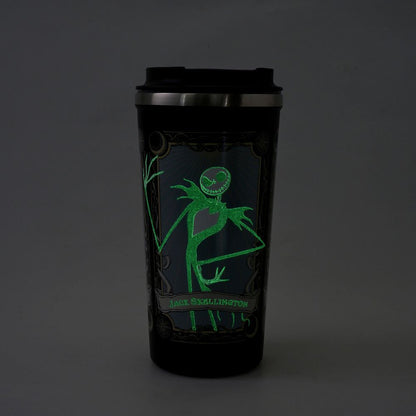 Tim Burton's The Nightmare Before Christmas Glow-in-the-Dark Stainless Steel Tumbler