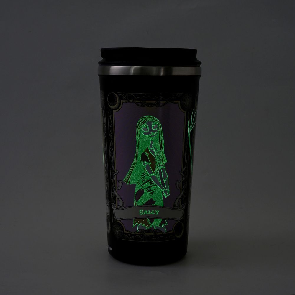 Tim Burton's The Nightmare Before Christmas Glow-in-the-Dark Stainless Steel Tumbler