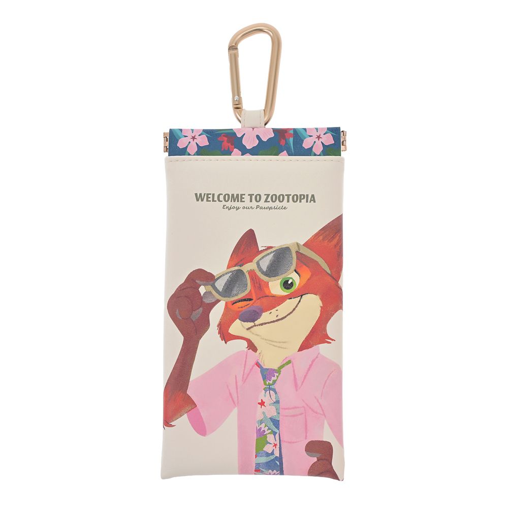 Zootopia Nick Wilde Carabiner Pouch TROPICAL ZOOTOPIA