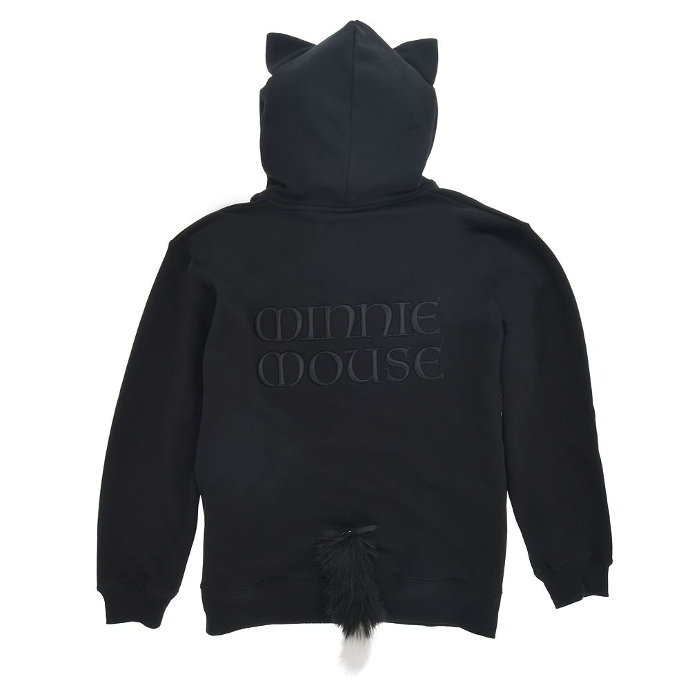 Minnie & Figaro Long-Sleeve Hoodie with Charm CAT MINNIE AND FIGARO