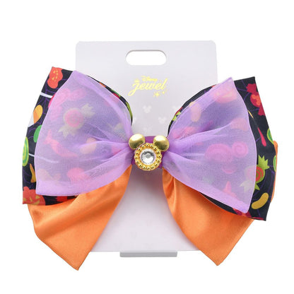 Mickey Mouse Halloween Ribbon Hair Pony