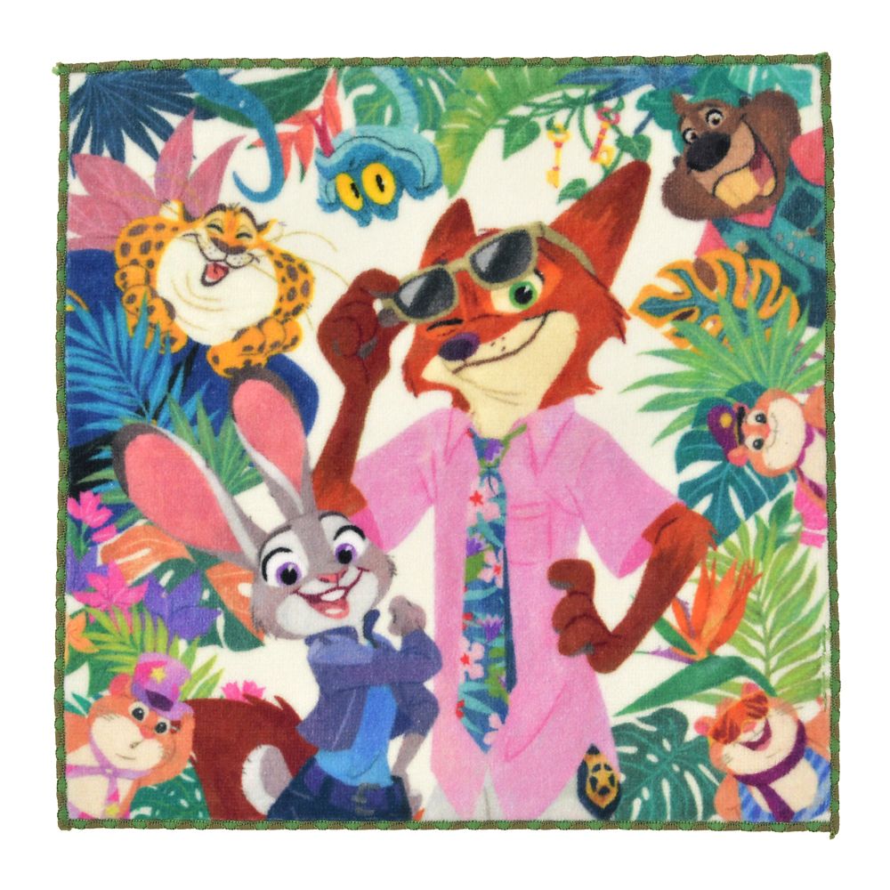 Zootopia 2 Mini Towel – Tropical Zootopia