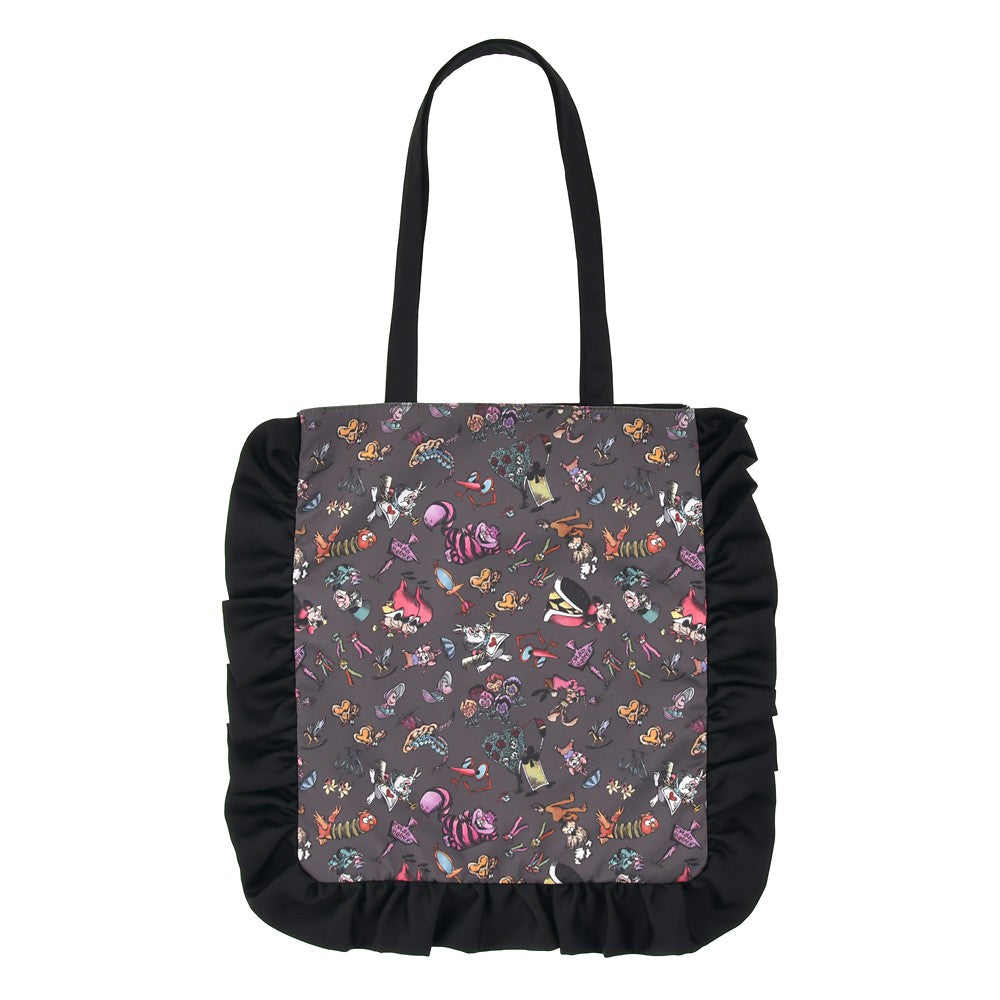 Disney Alice in Wonderland 75th Anniversary Tote Bag with Pouch